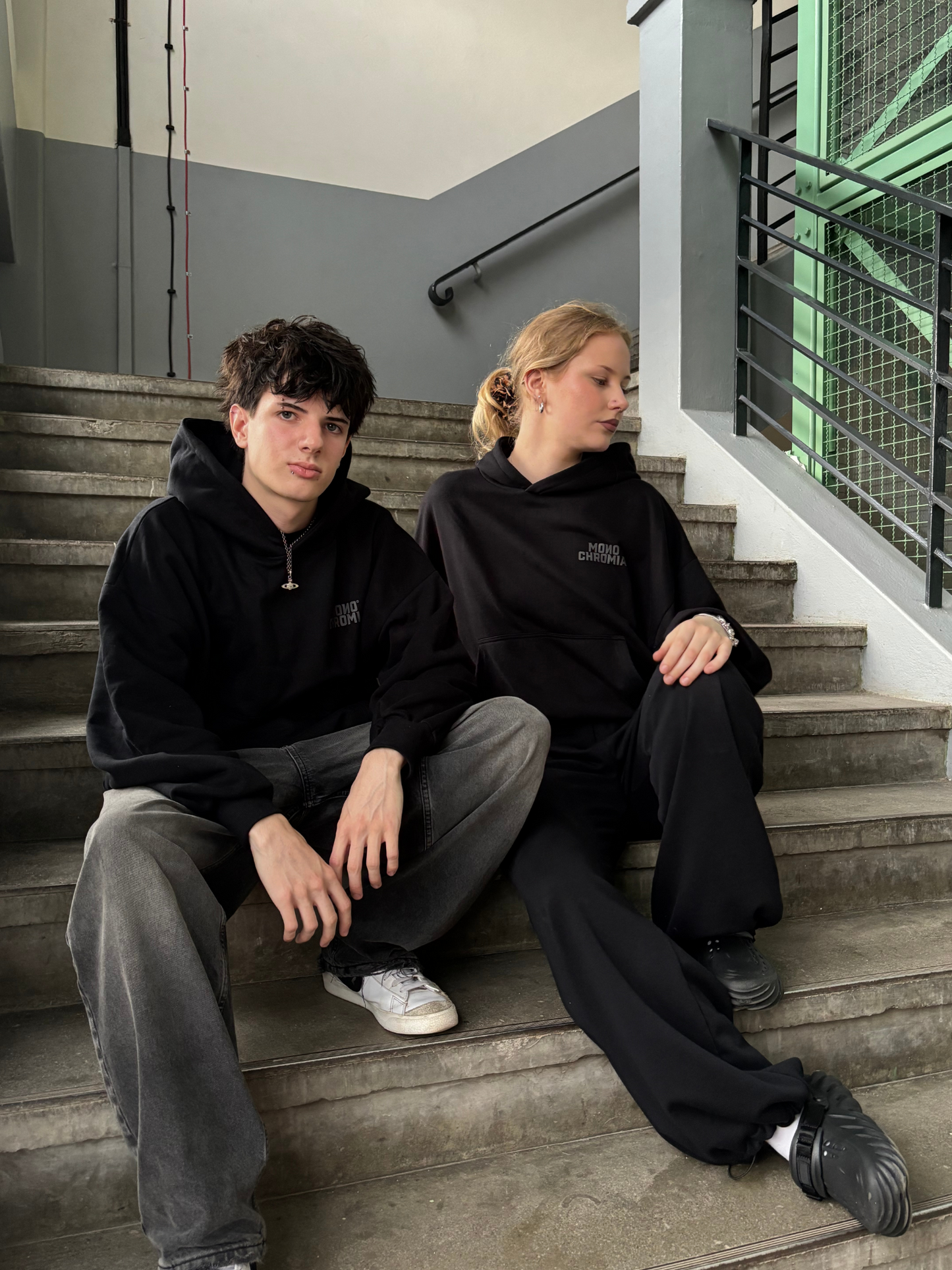 Monochromia Hoodie Locked Community